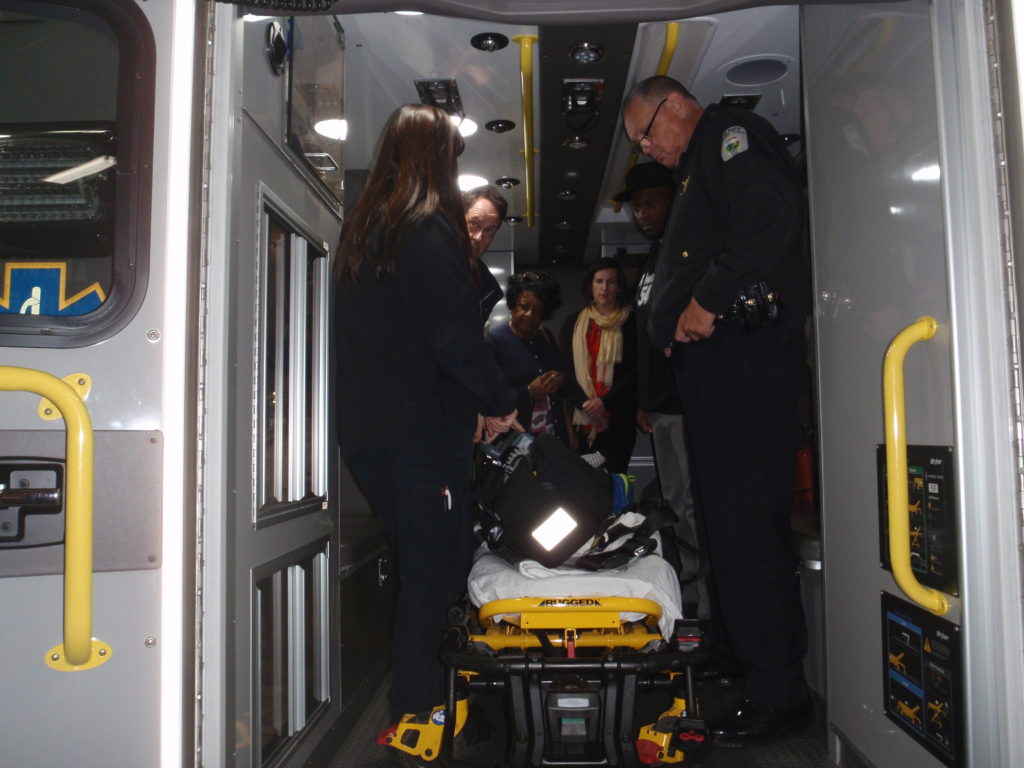 Inside Ambulance