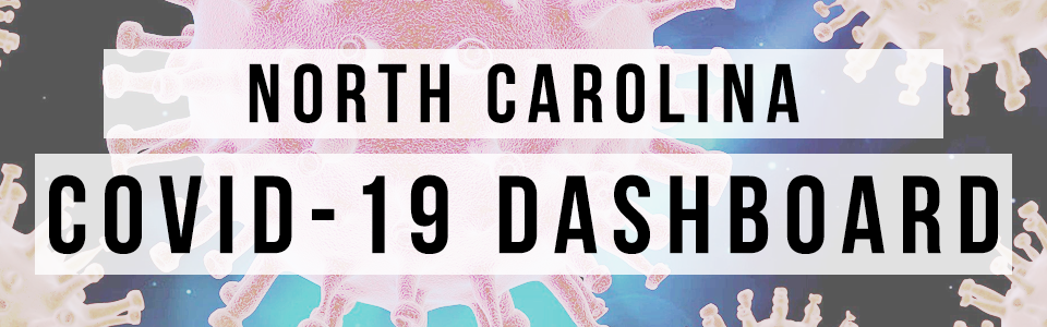 Banner linking to North Carolina COVID-19 Dashboard