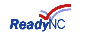 Logo for the ReadyNC preparedness program