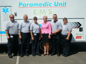 EMS Crew With Cindy Farmer