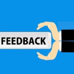 Feedback sign with hands