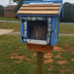 Little Free Library in Slade Park in Elon