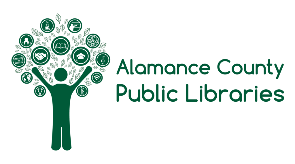 Library Logo with side text