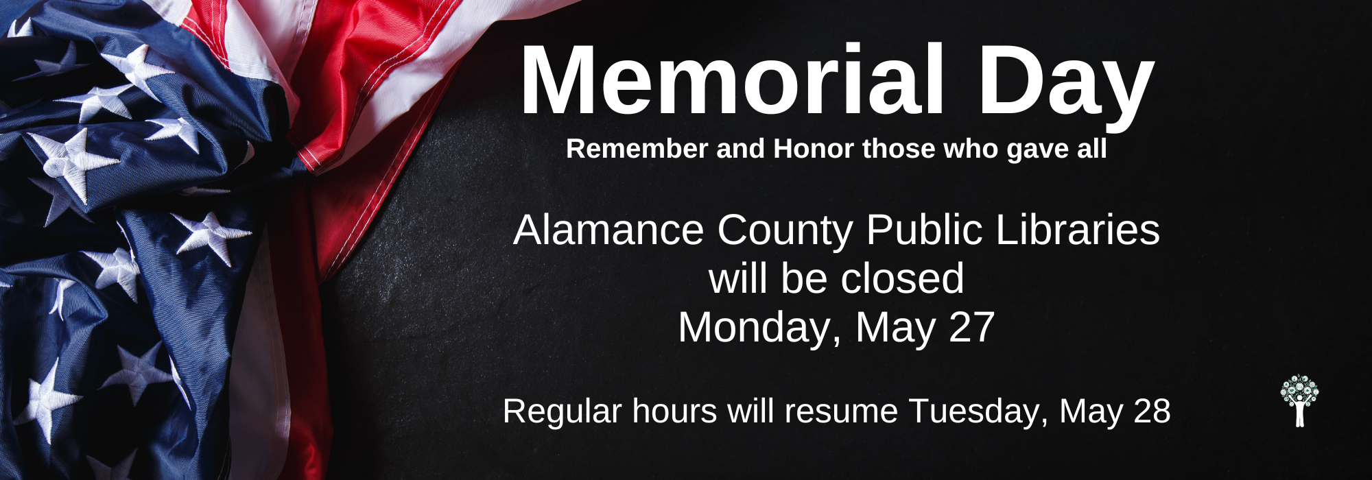 5.27 - Memorial Day All Libraries