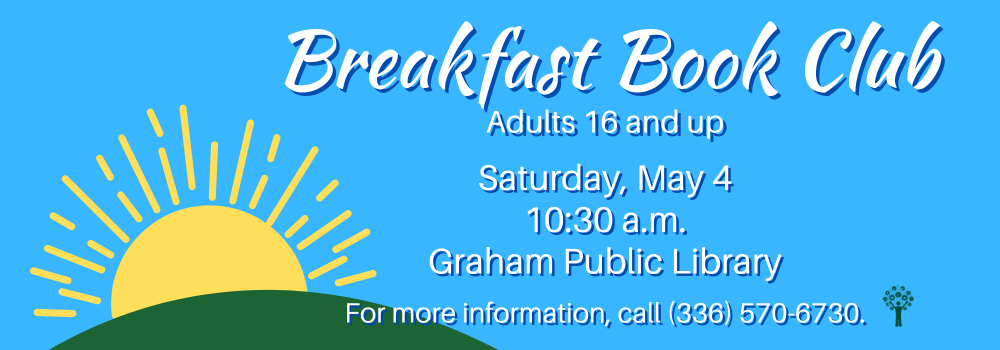 5.4 at 1030 am - Breakfast Book Club at Graham
