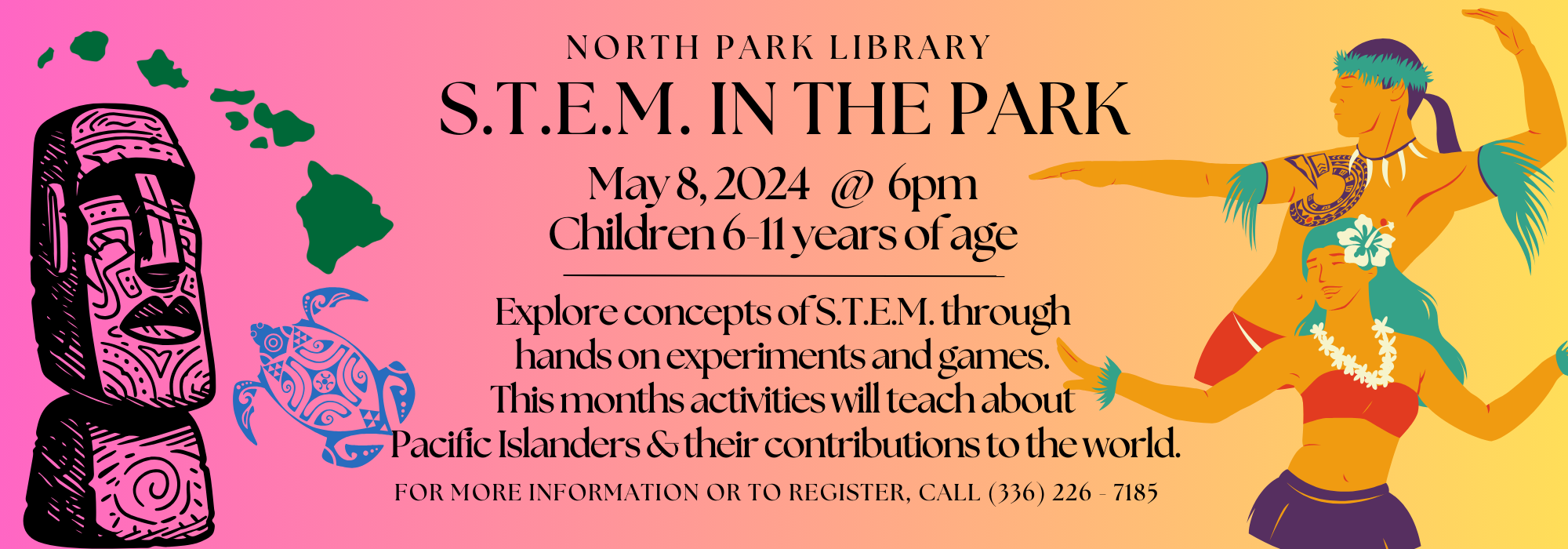 5.8 at 6 pm - Stem in the Park at North Park