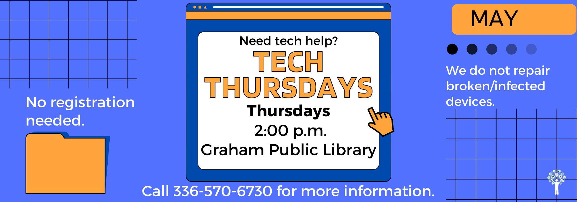 Thursdays at 2 pm - Tech Thursdays at Graham