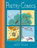 Cover of Poetry Comics. Four panels, showing a tree in all four seasons.