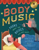 Cover of Body Music. Man snoring in bed, conductor standing over him with a baton.