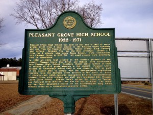 Pleasant Grove Historical Marker