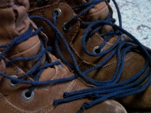 photo of hiking boots