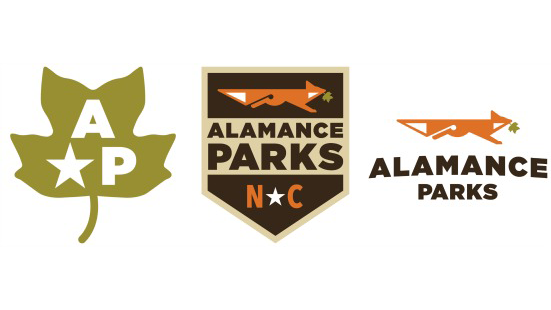Alamance Parks logos