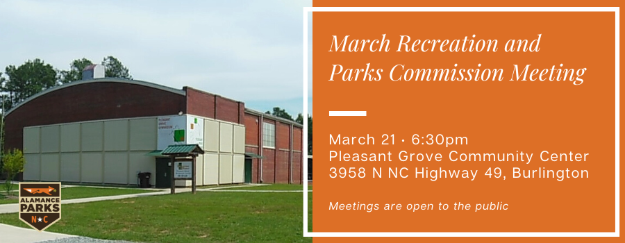 Rec & Parks Comm Meetings _Newsletter