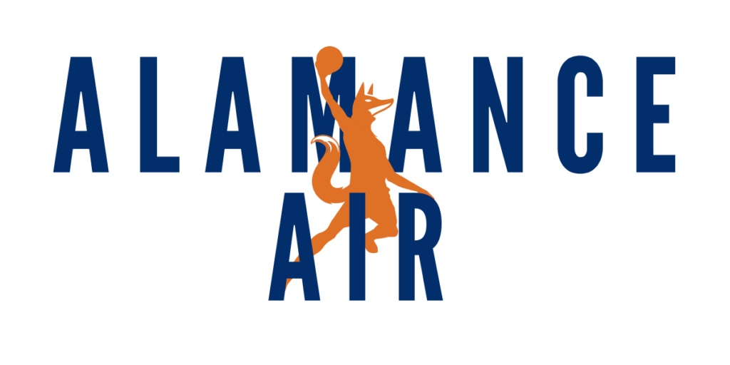 Alamance AIR (Adaptive and Inclusive Recreation) logo. 