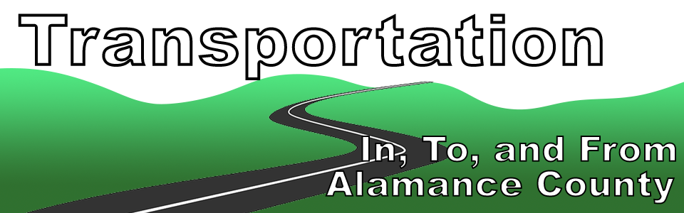 Transportation In, To, and From Alamance County