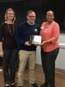 2017 Alamance County Health Department Employee of the Year Jon Huemmer