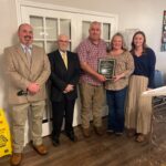 2024 Conservation Farm Family Award presented to Willie and Emily Holliday and family